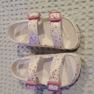 Beach/Pool Floral Foam Sandals 4 (48)